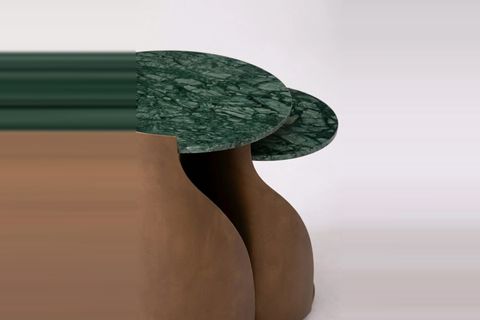 BELDA ZİGON SEHPA SETİ, VERDE