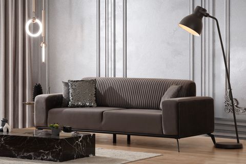 LOFT KOLTUK TAKIMI, ANTRASİT KREM