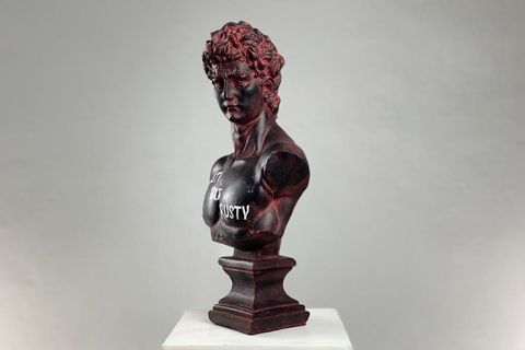 DAVID RUSTY BUT TRUSTY POP ART DEKORATİF ROMA YUNAN HEYKELLERİ