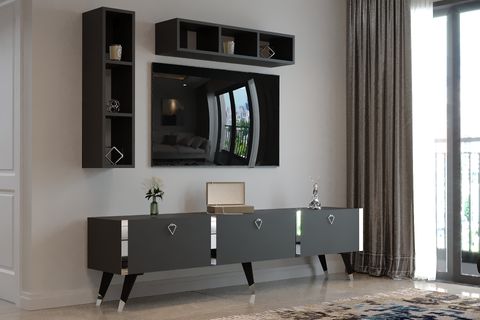 TERRA TV ÜNİTESİ, ANTRASİT