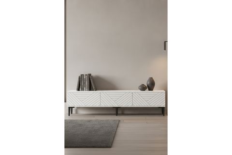FERRO TV SEHPASI, BEYAZ, 180 CM, TSA1804B