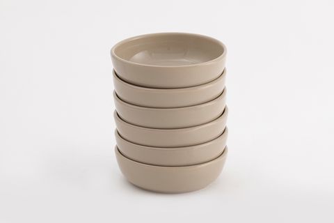KİTCHEN ESSENTİALS STONEWARE KASE 17 CM, VİZON, ALTILI SET