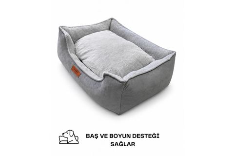 DREAMY NEST BED, K.GRİ GRİ, XL BEDEN, 75X95X22 CM