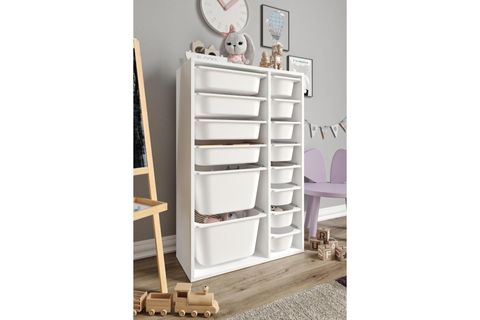 BABY DARLİNG LARGE DUO 14 SEPETLİ OYUNCAK DOLABI