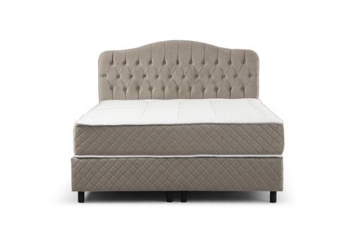 VASSİ SONATA ÇİFT KİŞİLİK BAZA+BAŞLIK+YATAK, BEJ, 150X200