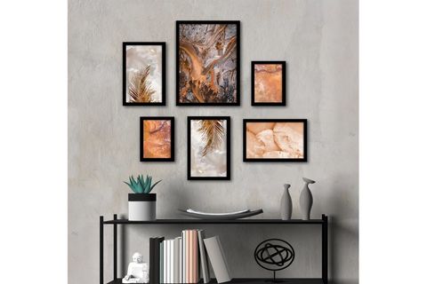 ALTILI TÜY ÇERÇEVELİ POSTER PANO SETİ
