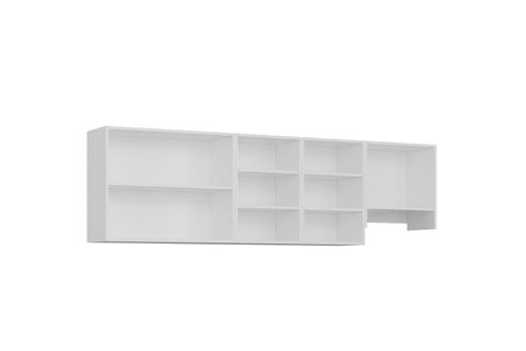 MİNAR 250 CM MUTFAK DOLABI BEYAZ 250-B7-ÜST MODÜL
