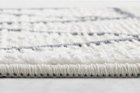 LAMOUR MAKİNE HALISI, GRİ, 2, 80X150