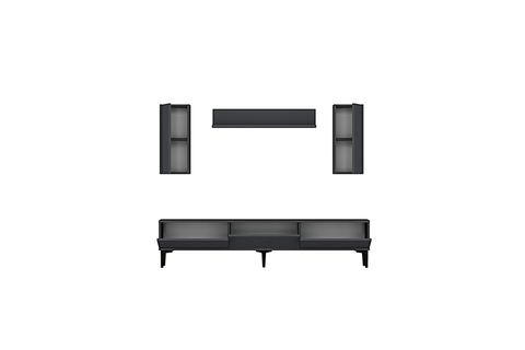 FERRO TV ÜNİTESİ, ANTRASİT, 180 CM, TVR1802A