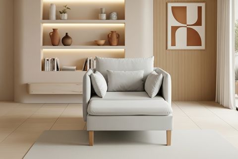 BUDAPEST MODÜLER DİNLENME BERJERİ, KREM