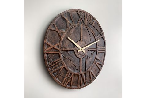 DERİ DUVAR SAATİ