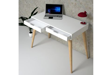 STYLİSH ÇALIŞMA MASASI BEYAZ