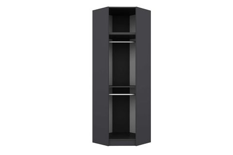 KALE 1 KAPAKLI KÖŞE DOLAP YÜKLÜK, ANTRASİT MEBRAN İLKBAHAR, 235 CM