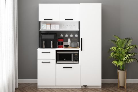 ERVİN ÇOK AMAÇLI ERZAK DOLABI, 1 KAPAKLI, BEYAZ