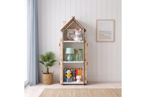 BABY DARLİNG DOKUZ BÖLMELİ MONTESSORİ ÇOCUK KİTAPLIĞI, TRAVERTEN