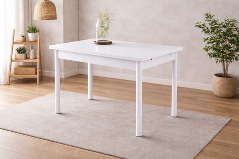 SMART MASA, PARLAK BEYAZ, 70X110