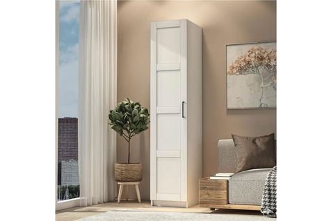 DEKOREX GARDIROP, BEYAZ, 1 KAPAKLI, MNT111