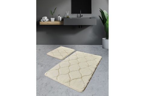 INFİNİTY EKRU İKİLİ SET 50X80 40X50 CM