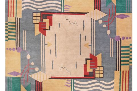 KARMA BASKILI DOKUMA TABAN HALI, 127 YNG, 80X200 CM