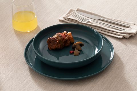 KİTCHEN ESSENTİALS STONEWARE SERVİS TABAĞI 28 CM, MAVİ, ALTILI SET