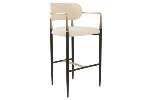 MÜNİCH METAL BAR TABURE, BEJ