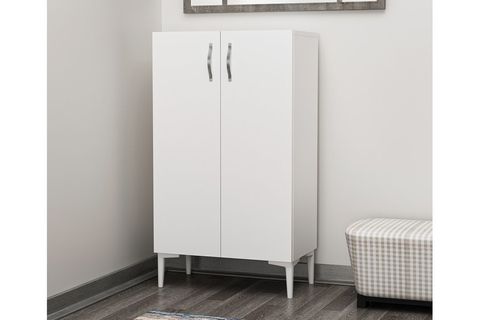 CHETRİ ÇOK AMAÇLI DOLAP AYAKKABILIK BEYAZ