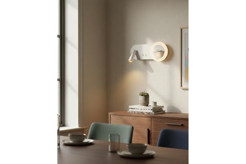 ÖZCAN AYDINLATMA STEP LED YATAY OKUMA LAMBALI APLİK BEYAZ RENK, 2723-06-01
