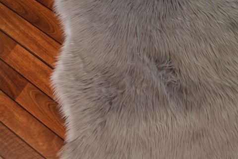TAPPETO KUZU POSTU, GRİ, 70X100
