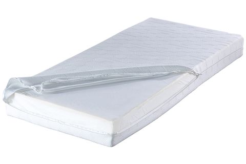 FORTE YAVRULU DAYBED METAL KARYOLA+YATAK SETİ, SİYAH, 90X200