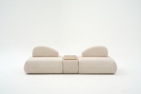 LİVA KANEPE SEHPALI, KREM