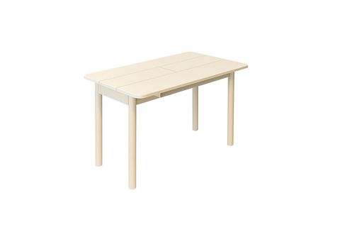 VİNA MİNİ AÇILIR MUTFAK MASA TAKIMI, SEDEF KREM ANTRASİT