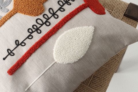 BAHAR DESENLİ DOLGULU KIRLENT  PUNCH 45X25