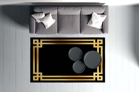 HALIVAGONU YIKANABİLİR DİJİTAL BASKI HALI S-102, 100X140