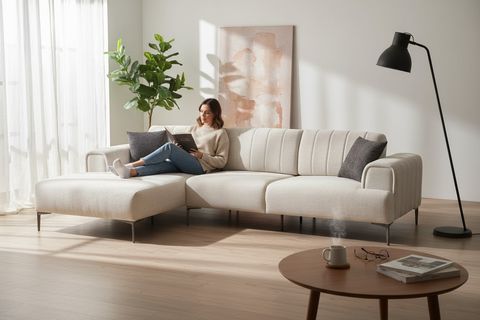 LİORA KÖŞE KOLTUK, SOL, KUMAŞ DEĞİŞİMLİ