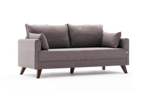 BELLA SOFT İKİLİ KOLTUK, KAHVE