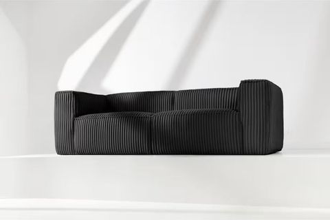 MELODİ ÜÇLÜ KOLTUK, SİYAH