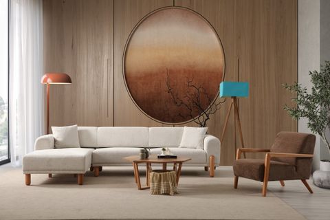 SİLVA BOHEM KÖŞE KOLTUK, SOL, SHOWROOMDAN KUMAŞ DEĞİŞİMLİ