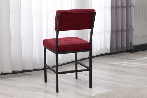 NOVA MUTFAK MASA TAKIMI, 2 SANDALYE, CEVİZ, 70X70 CM, BORDO