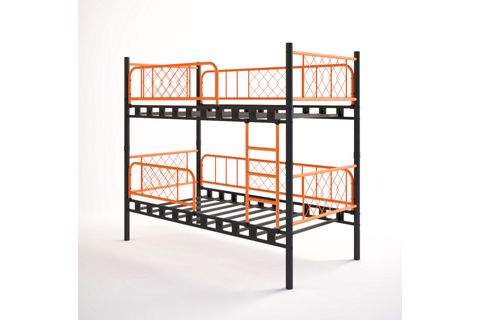 METİS EKSTRA KORKULUKLU RANZA, SİYAH TURUNCU, 90X200