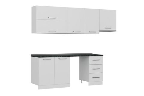 MİNAR 255 CM MUTFAK DOLABI BEYAZ 255 B15