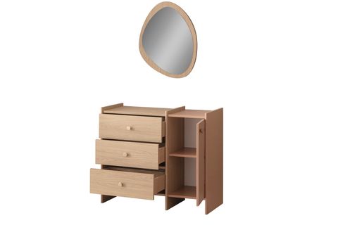 OSAKA ÇOCUK ODASI ŞİFONYERİ, AYNALI