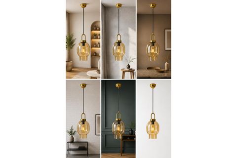 AURA TEKLİ BAL CAMLI ESKİTME SARKIT