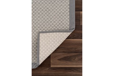 SİSALO BORDURE KREM GRİ SİSAL HALI, GRİ BORDÜR B3416B, 80X120