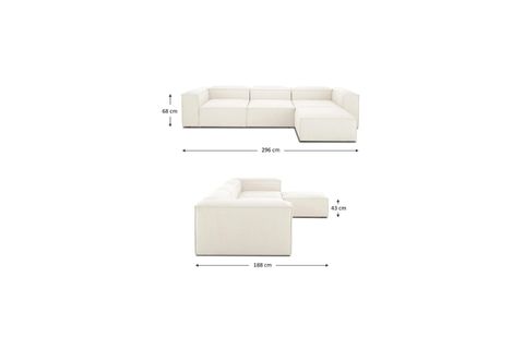 RELAX SOFT STANDART 4 MODÜL KÖŞE KOLTUK, BEJ