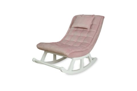 ASEDİA MİSKİN PUF, PEMBE, AHŞAP, LAKE AYAK