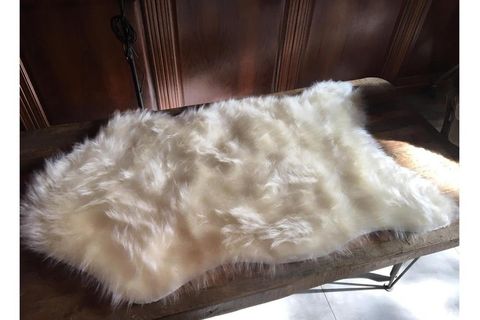 HALIMAX İTHAL KUZU POST PELUŞ HALI, TÜY DÖKMEZ, 70X300