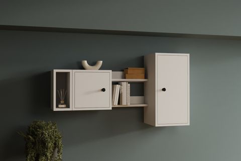 AYDIN KİTAPLIKLI RAF, MST-DVR-1022