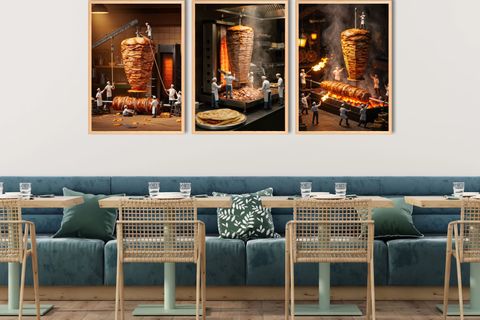 DÖNERCİM TABLO SETİ, 50X70