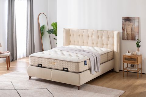 LUNA SPİCA BAZA VE BAŞLIK SETİ, KREM 160X200
