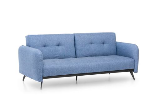 FUTON RON ÜÇLÜ KANEPE, MAVİ